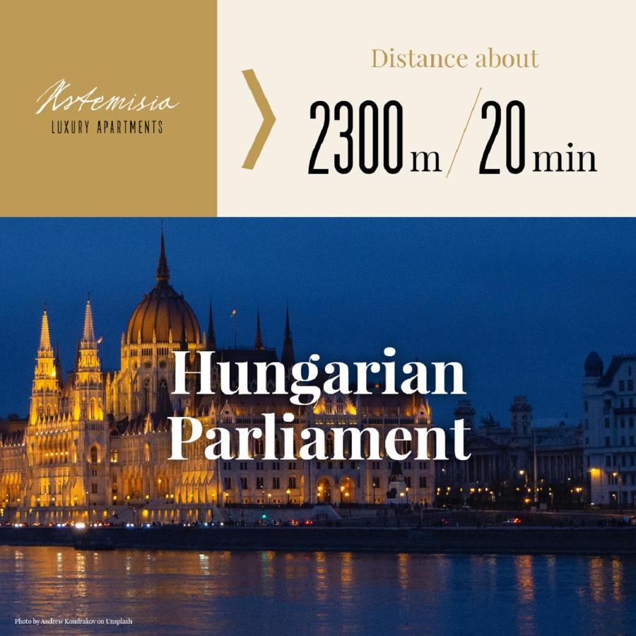 Artemisia Luxury Apartments Skyflat Budapeste Exterior foto