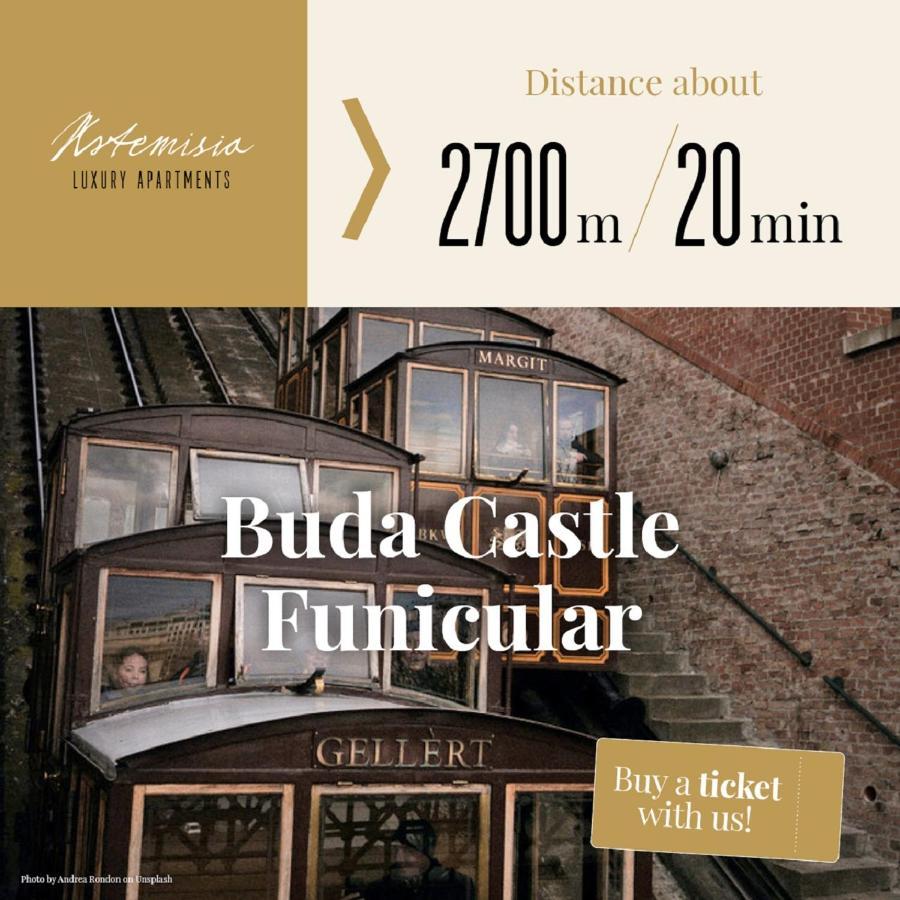 Artemisia Luxury Apartments Skyflat Budapeste Exterior foto
